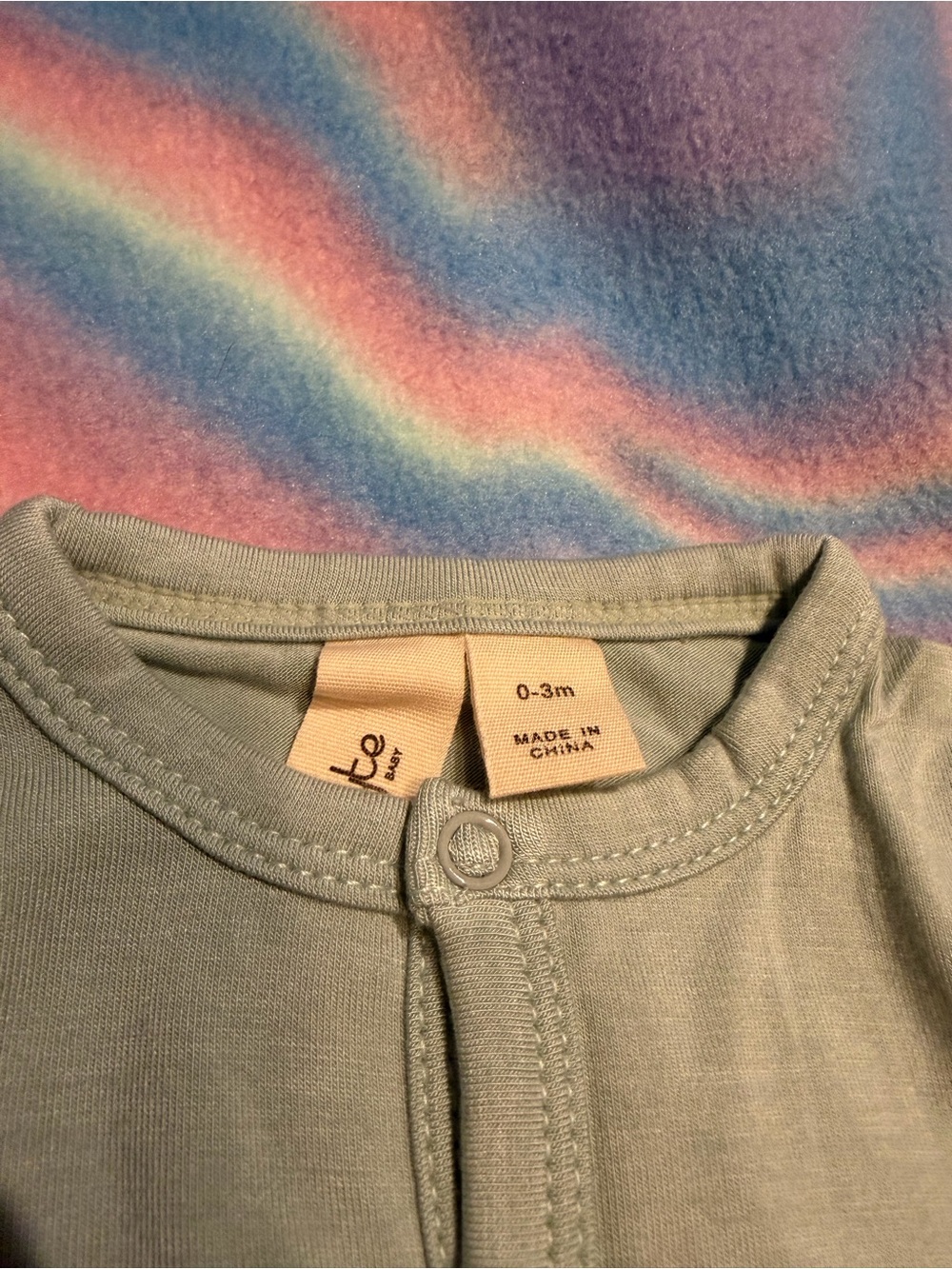 Kyte BABY Sage Green Long Sleeve One-Piece - Picture 2 of 13